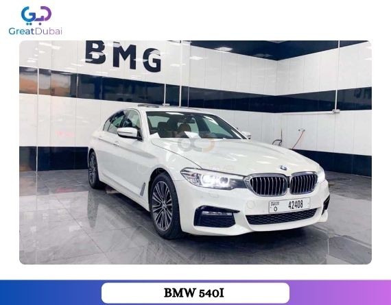 RENT BMW 540I 2019 IN DUBAI-image